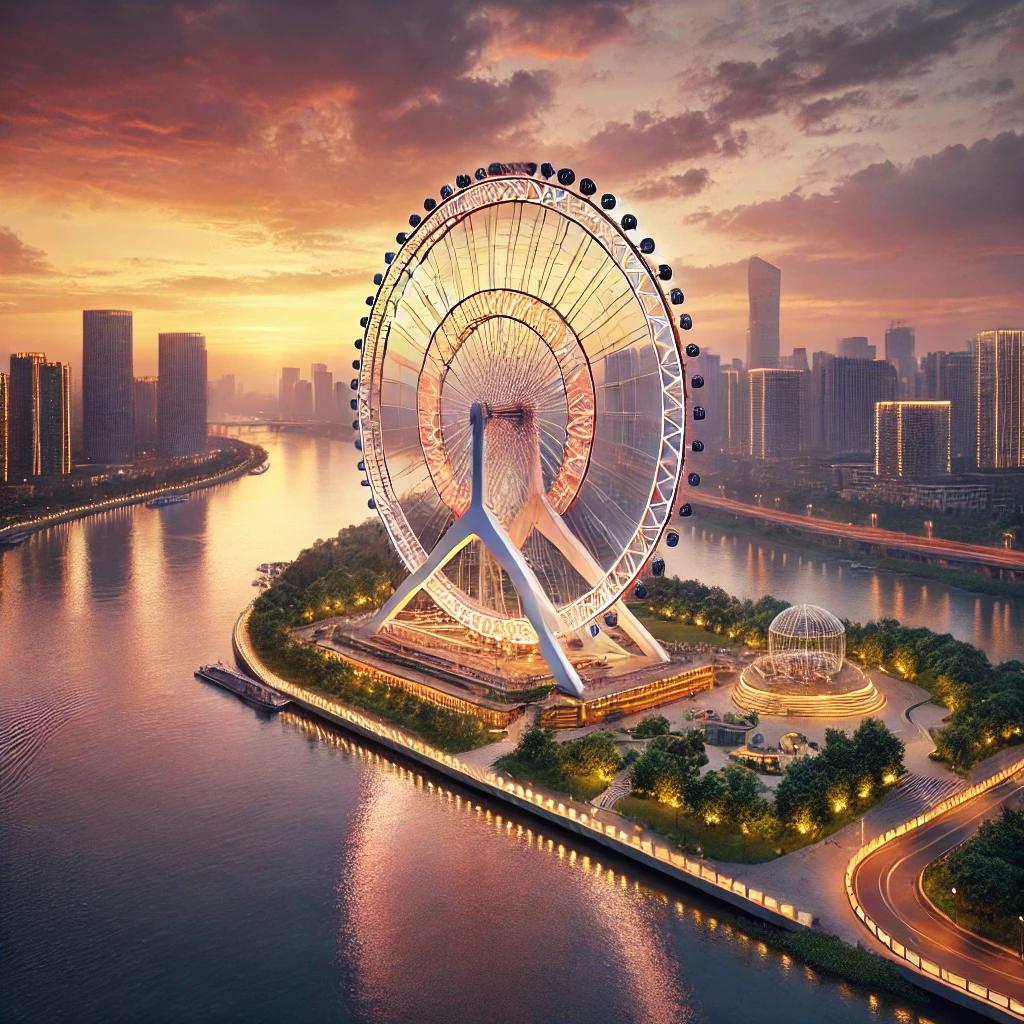 Ferris Wheel Panoramic View